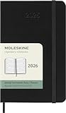 Moleskine Wochenplaner, Horizontale Wochenagenda 2026 12 Monate, Mit Festem...