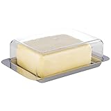 APS 63 Kühlschrank-Butterdose – hochwertiger Edelstahl Butter Behälter...