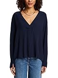 ESPRIT Damen 994ee1f304 Bluse, Navy, M EU