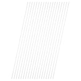 ULTECHNOVO 20 Stück Teiliges Abs Vierkantrohr Hohl DIY Material für...