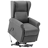 vidaXL Aufstehsessel, Elektrischer Sessel mit Aufstehhilfe, Relaxsessel mit...