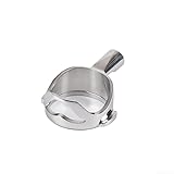 Yuanpgky 58 mm Kaffeemaschinengriff – für E61 bodenlosen Gruppenkopf 304...