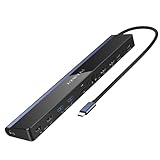 iVANKY USB C Docking Station 2 HDMI 4K@60Hz, 12-in-1 Dockingstation Laptop...