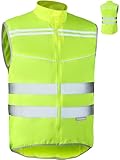 Prowiste Fahrradweste Herren & Damen – Hohe Sichtbarkeit in Neon Gelb &...