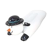 Aufblasbarer Schneeschlittenschlitten mit Griffen Aufblasbare Skiringe PVC...
