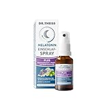 Dr. Theiss Melatonin Einschlaf-Spray Plus – 0,25 mg täglich | 20 ml |...