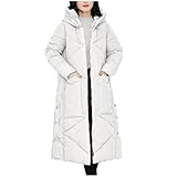 NZYIHAO Meine Bestellungen Anzeigen Wintermantel Damen Lang Steppjacke...