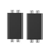 Fegtrtyoa 2X Erdschleifen-Rauschisolator, Audio-Isolator,...