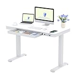 FLEXISPOT Höhenverstellbarer Schreibtisch mit LED-Höhenanzeige,...
