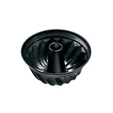 Zenker Gugelhupfform Ø 25 cm BLACK METALLIC, Backform aus Stahlblech,...