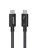 Anker Prime Thunderbolt 5 Kabel, 100cm USB-C auf USB-C Kabel, 240W...