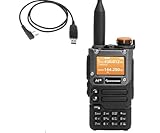 UV-K5 - Tragbares Dual-Band Zweiwege-Funkgerät (VHF/UHF) 5W FM Walkie...