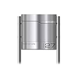 Metzler Briefkasten mit hochwertigem Stahlkorpus & gebürsteter...