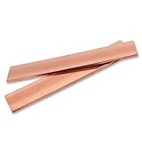 KUBOWAI 2 Stück Metall Kupferplatte，T2 Flaches lila Kupfer，99.95%...