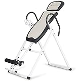 SportPlus Inversionsbank, klappbarer Schwerkrafttrainer, Inversion Table...