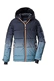 killtec Jungen Skijacke/Ski-Steppjacke mit Kapuze und Schneefang KSW 382...