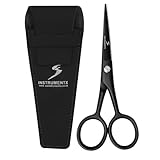 SS INSTRUMENTX bartschere männer - Professionelle Schnurrbart Haar schere...