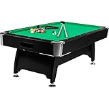 GAMES PLANET 7 ft Billardtisch Premium“ + Zubehör, 9 Farbvarianten,...