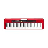 Casio CT-S200RD CASIOTONE Keyboard mit 61 Standardtasten und...