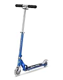 MICRO Kinderscooter Sprite klappbarer Roller in Saphirblau
