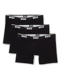 BOSS Herren Brief 3p Co/EL Boxershorts, New - Black001, L EU