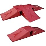 Best Sporting Rampen Set für Skateboard, Rollschuhe, Sprung Rampe Inliner,...