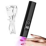 Mihauuke UV Nagellampe Mini - USB-Aufladung Trocknungsgerät Für Nägel -...