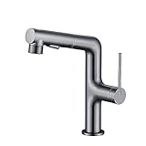 Badezimmer-Wasserhahn mit herausziehbarer Brause, Badarmaturen für...