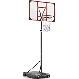 Yohood Basketballkorb Outdoor für Kinder/Jugendliche, Basketballkorb mit...