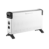 KASPAR Konvektor Heizung Heizgerät Heizkörper Mit Thermostat Und 3...