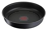 Tefal Ingenio Grillpfanne, 26 cm, Induktion, Antihaftbeschichtung,...