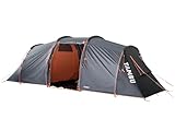 TAMBU MANDAPA 6 Campingzelt – Großes Tunnelzelt für 6 Personen –...