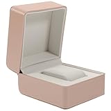 MAGICLULU Elegante Uhrenbox aus PU Leder Tragbares Uhrenetui mit...