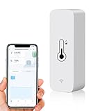 WLAN Smart Thermometer Hygrometer, Digitale Mini Innentemperatur und...