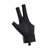Gralara Billardhandschuhe für Die Linke Hand, Flexibel, rutschfest,...