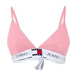 Tommy Jeans Damen Triangel BH Padded Stretch, Rosa (Tickled Pink), M