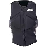 F2 Herren Prallschutz Weste Kite & Surf Weste XL Schwarz 2024/25