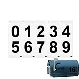 Furtryvl Nummernaufkleber für Briefkasten, wasserdicht, reflektierend,...