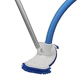 HAF® Pool Bodensauger Deluxe mit seitlichen & unteren Bürsten |...