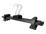 Hosenbügel Hosenspanner 10 Stück Kleiderbügel Kunststoff 40 cm |...