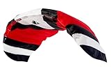 Wolkenstürmer® Paraflex Sport 1.7 Kite (rot) - Flugfertige Lenkmatte mit...