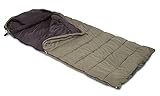 Anaconda Unisex – Erwachsene Schlafsack NW III, Schwarz Beige, XXL-Maße:...