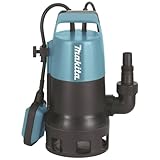 Makita PF0410 elektrische Tauchpumpe, Schmutzwasser bis 35 mm...