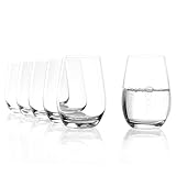 Stölzle Lausitz Wassergläser Event 6er-Set 465 ml – Allroundgläser...