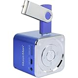 Technaxx Mini Musicman 3 W Blau - Tragbarer Lautsprecher (1-Weg, 3 W,...