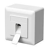 FGB Universal Netzwerkdose Anschlussdose Datendose CAT6a Netzwerkbuchse 1...