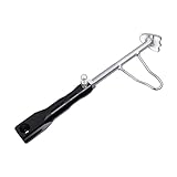 SOPOTUTU Einstellbarer Motorrad Seitenständer Ausziehbarer Kickstand für...