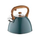 FLORINA Wasserkessel (2,5 l) I Edelstahl Teekessel FRANK I Flötenkessel...