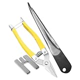 Supvox Rattan Reparaturset Metall Hebelwerkzeug mit Schneidwerkzeug und...