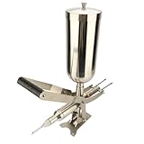 Akozon Manuelle Donut-Füllmaschine 4,5 L – Donut-Creme-Füllmaschine...